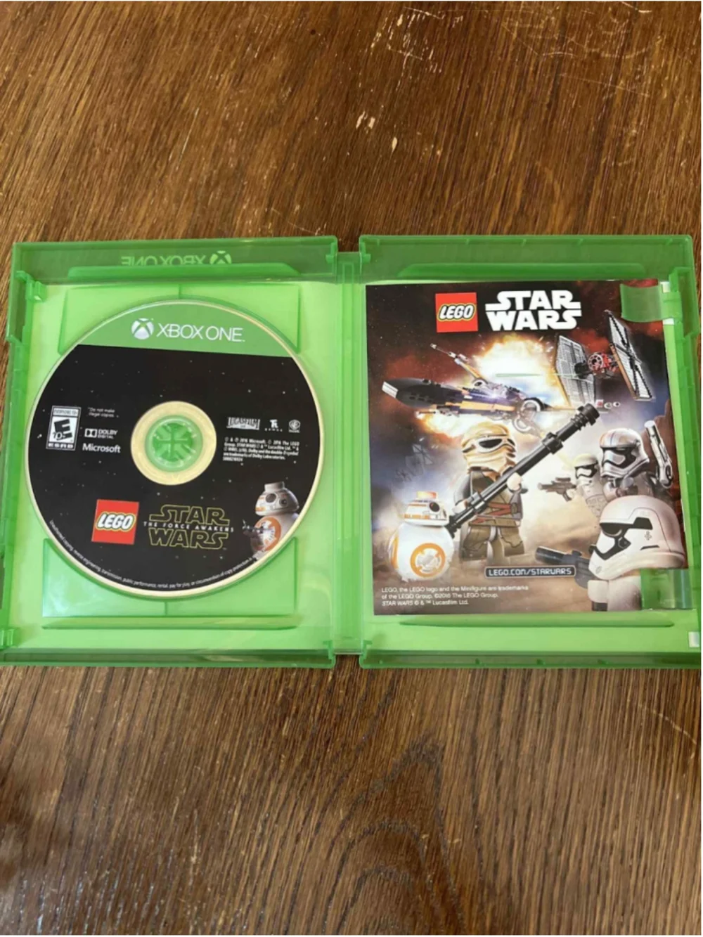 LEGO Star Wars The Force Awakens Xbox One Complete w/ Case Booklet Tested